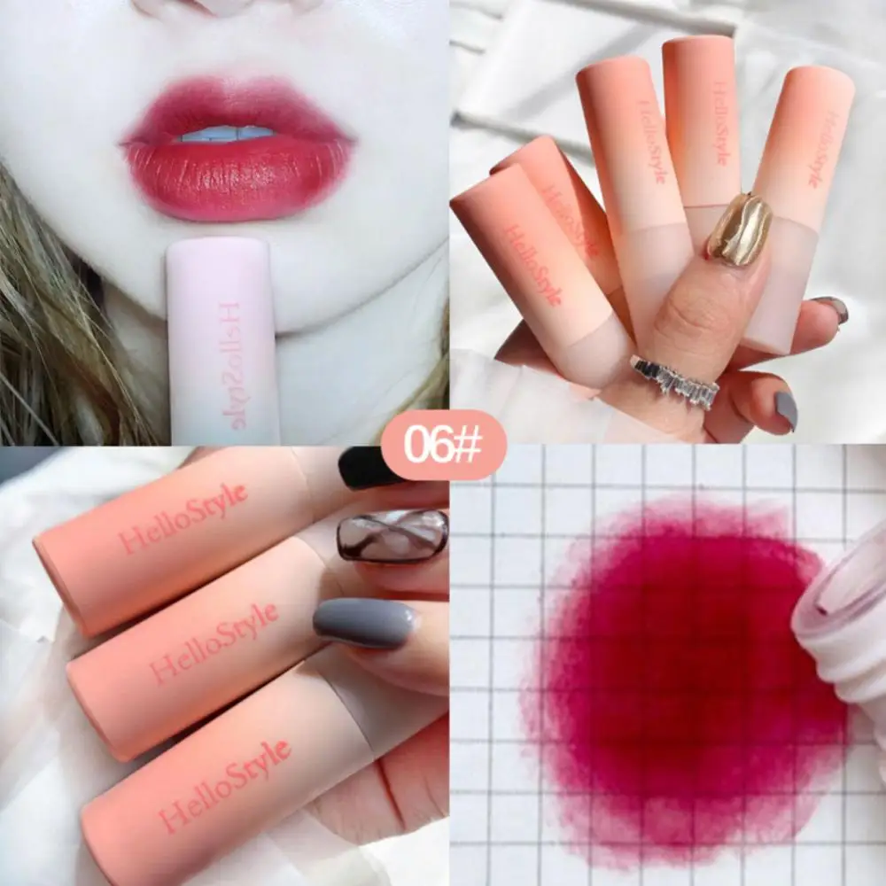 1/3st Velvet Matte lipgloss Lippenstift Set Lip Tint Waterproof Long Lasting Rode Lip Tint koreaanse Make-up Cosmetica Set Lip Make-up