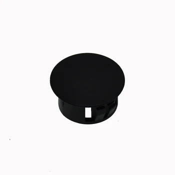 zwart plastic doppen hole-pluggen druk caps
