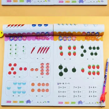 Gratis Verzending Wiskunde Binnen 100 Onderwijs Speelgoed Naast Copybook Voor De Kalligrafie Wiskunde Montessori Speelgoed Kinderen Schrijven Sticker Praktijk
