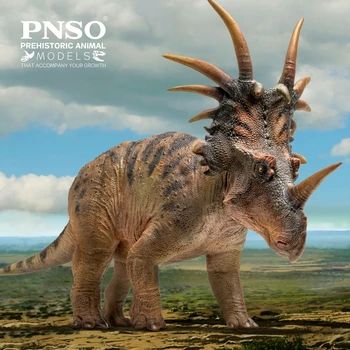 PNSO Prehistorische Dinosaurus Modellen:59Anthony De Styracosaurus