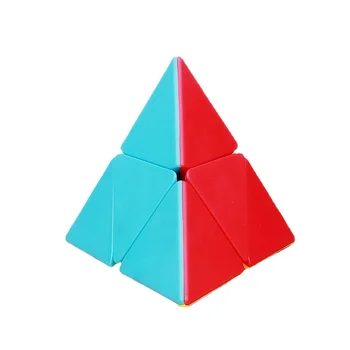 [Picube] QiYi 2x2 pyramid cube stickerless magische kubussen professionele 2x2x2 snelheid puzzel kubus van educatief speelgoed voor kinderen