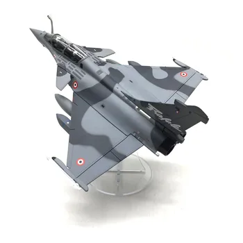 Militaire franse Rafale B Fighter Schaal 1: 72 Model Met Standaard Lichtmetalen Vliegtuig Collectie met Doos kerstpakket