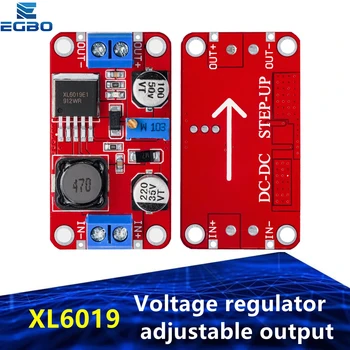 1PCS EGBO DC-DC power supply module boost module step-up convertor van het voltage Voltage regulator XL6019 regelbare uitgang