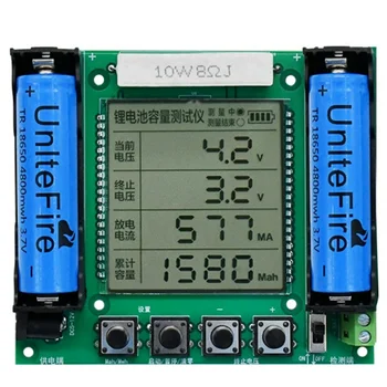 LCD-Display Capaciteit van de Batterij Tester MAh MWh Lithium Batterij voor Digitale, op Batterijen Power Detector Module 18650 Batterij Tester