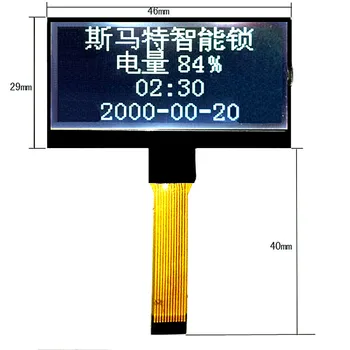 LX12864T2 12864 dot matrix-scherm COG12864 LCD-scherm LCD-scherm 12PIN