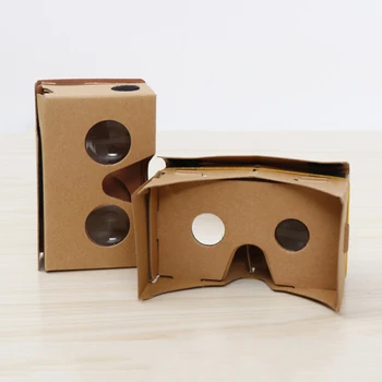 1pc Google Kartonnen 3D-Vr Virtual Reality-Bril Voor Android, of Telefoon NIEUWE VR-Model DOE-het Transformeren van Uw Apparaat op een Groot Scherm