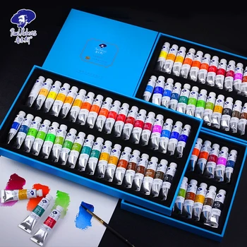 18/24/36 kleuren Waterverf Verf Set 5ml Professionele Transparante Waterverf Pigment voor Kunstenaar schoolbenodigdheden
