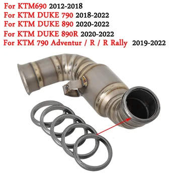 Slip Op Voor KTM690 KTM DUKE 790 / 890 / 890R 790Adventure /R/ R Rally 2012 - 2022 Jaar Motor Uitlaat Link Pijp Accessoires