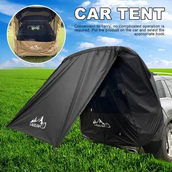 Auto Achterste Tent Hatchback Zonnescherm Tent, Auto, Camping Tent Picknick Barbecue Zon Onderdak Tent Kofferbak Staart Uitbreiding Tent