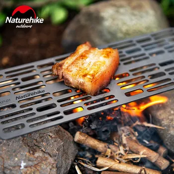 Naturehike Titanium Grill Netto Houtskool Barbecue Plaat Voor openluchtbbq Camping wandelen