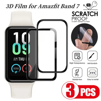 HD Screen Protector voor Amazfit Band 7 Volledige Dekking Zachte Anti-kras Beschermende Film voor Amazfit Band 7 Smart Watch Geen Glas