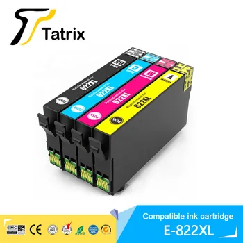 Tatrix 822XL T822 T822XL120-S-Compatibele Printer Inkt Cartridge voor Epson WorkForce Pro WF-3820/WF-4820/WF-4830/WF-4834 Printer