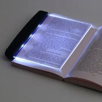 Nieuwe Plaat Lamp Creatieve LED-Lezen Boek Licht de Ogen Beschermen Batterij Nacht het Licht van de School leeslamp briefpapier voor student