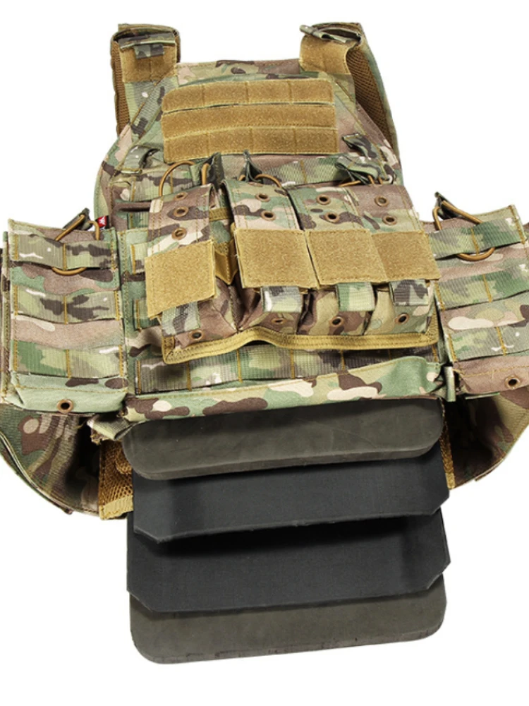 1pair EVA Plaats het plaatje Uitgerust met een Tactisch Vest met Schuim Gevoerde Beschermende Plaat Tactical Vest Accessoires