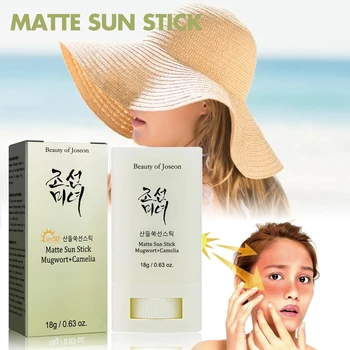 De schoonheid van Joseon Zon Stick SPF50+ PA+++ Facial Sunscreen Whitening Crème Sunblock Huid Beschermende Korea Zorg Cosmetica 18g