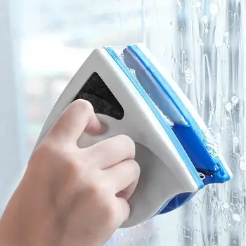 Nieuwe Magnetische glazenwasser Borstel voor het Wassen van Ramen Wassen Thuis Magneet Huishouden Wiper-Reiniger Gereedschap Glas Venster