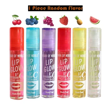 1PC Roll On Fruitige Lipgloss Lip Gloss Lip Shiner Moisturizer Olie Glossy Reparatie van Gebarsten, Droge Lippen Hydrating Lip gloss