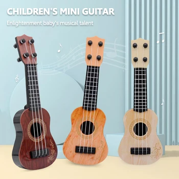 21 inch Mini 4 snarige Ukelele Gitaar Instrumenten Guitarra Ukelele voor Beginners Kids, Kinderen Muzikale Gave Onderwijs Speelgoed