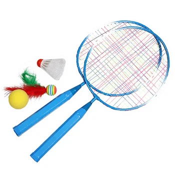 Shuttle met Badminton Racket Bal Binnen Openlucht Team Spelen Games-Speelgoed Badminton Racket voor Kinderen