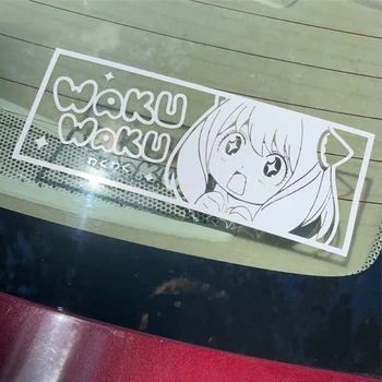 Enthousiast Anya Auto Stickers Die Gesneden Vinyl Anime Stickers Auto Venster Bumper Sticker Van Het Windscherm Decor Accessoires