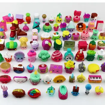 Groothandel Cartoon Kinderen Speelgoed Kawaii Shopkines Baby Leuke Candy Pop Accessoires Artikelen Kind Onderwijs Meisjes Spelen Verzamelen Cadeau
