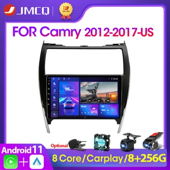 JMCQ 2 Din Android 11 Auto Radio voor Toyota Camry 7 XV 50 55 2012-2017 autoradio Multimedia Video Speler Navigatie GPS Carplay