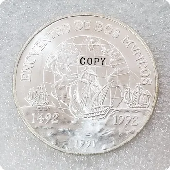 1991 Chili 10000 Pesos (Ibero-Amerikaanse Serie) Kopiëren Munt