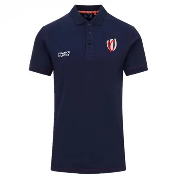 2023 Frankrijk Rugby Home Jersey polo 2023/24 FRANKRIJK HUIS RUGBY TRAINING JERSEY SINGLET maat S--3XL--5XL