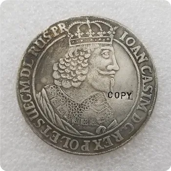 Polen : TALAR - JOAN CASIMIR - 1649 GEDANENSIS KOPIËREN herdenkingsmunten-replica munten medaille munten collectibles
