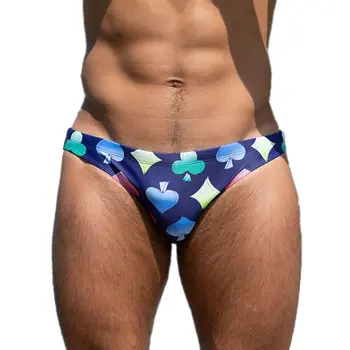 Sexy Heren Zwemmen Slips Bikini Badmode Plus Size Zwembroek Voor De Man Badpak Badpak Beach Shorts Homo Desmiit Zwembroek