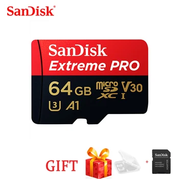 SanDisk Extreme Pro 256 GB 128 GB 64 GB 32 GB microSDHC SDXC UHS-I Memory Card TF Kaart 200MB/s Class10 U3 Met SD-Adapter meegeleverd, 512 GB en 1 tb