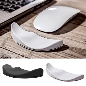 Ergonomische Handguard Mouse Pad G80 Silicium Gel-Non-Slip Stroomlijnen Pols Rest Ondersteuning Mat Computer Muismat Voor Office Game PC
