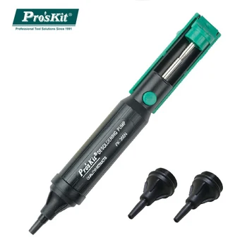 Pro'skit Proskit 8PK-366N-G Zuig-Tin Soldeer Sukkels Desoldeer Pistool soldeerbout de Hand van de Pen Tools tinzuigpomp