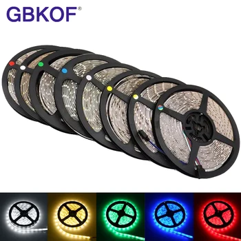 LED Strip 5050 DC12V 60LEDs/m Flexibele LED RGB, RGBW-5050 LED Strip 300LEDs 5m/stuk