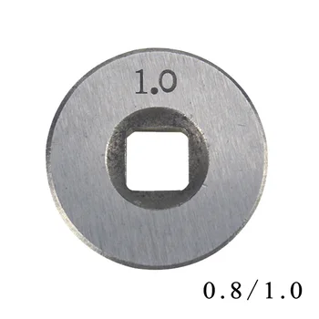 Draadtoevoer Wiel Roller 0,8 mm 1,0 mm 1,2 mm Dubbele Grootte Lasser MIG lasdraad Voeden Machine draadaanvoer Wiel