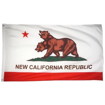 60X90 90X150cm New California Republic Vlag Voor Decoratie