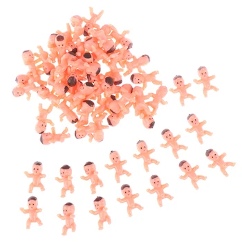 10/20/60Pcs 1 Inch Mini Plastic Baby Kinderen Speelgoed van Hoge Kwaliteit