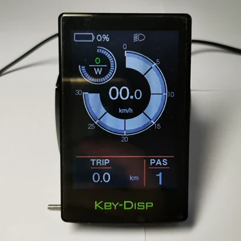 TOETS DISP LCD KD718 Vijf Pinnen Display Elektrische Fiets Instrument Monitor e-Bike Speeder Vervangende Onderdelen Paneel Bafang LED-TFT-Kit