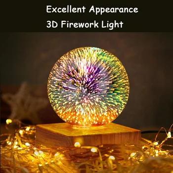 LED 3D Nacht Licht Sterrenhemel Kleurrijke Sfeer van Meerdere USB-Tafel-bureaulamp Bal Thuis Slaapkamer Decoratie Cadeau