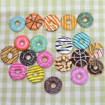 Hars Simulatie Design Food Donut Bericht Souvenir Home Decor Koelkast Magneet Koelkast Decoratie Cadeau Voor Keuken Sticker