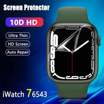Film Voor Apple Horloge Screen Protector 45 mm 41 mm 44 mm 40 mm 42 mm 38 mm (Niet Glas) iWatch Protector Apple-horloge-serie 6 5 4 3 se 7