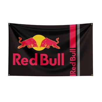 3X5 METER Rood B Racing Vlag Polyester Gedrukte Auto Banner Voor Inrichting