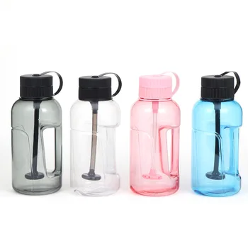1L BPAFree Sport Water Bottle Draagbare Handheld Versterkt Fles Water Buiten de Sport reizen Fles verjaardagscadeau