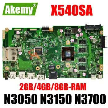 X540SA Notebook Moederbord ASUS VivoBook F540SA A540SA R540SA NB-D540SA Laptop Moederbord N3050 N3150 N3700 4GB 8GB