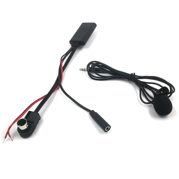 Biurlink Auto Stereo Bluetooth Aux Kabel Adapter Radio Microfoon Handsfree Kit voor JVC, Alpine CD-KS-U58 PD100 U57 U29