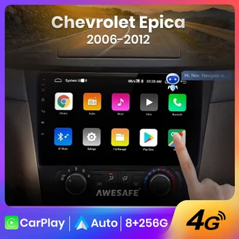 AWESAFE PX9 Voor Chevrolet Epica 1 2006 2007 2008 2009 - 2012 autoradio Multimedia Speler GPS 2 din Android Autoradio CarPlay