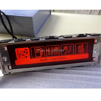 Originele Auto-Scherm (Rood), ondersteuning voor USB-Dual-zone Bluetooth monitor 12pin Lucht voor een Peugeot 307 407 408 citroen C4 C5
