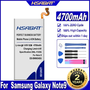 HSABAT EB-BN965ABU EB-BN965ABE 4700mAh Batterij voor Samsung Galaxy Note9 / Galaxy Note 9 / N960U SM-N9600 SM-N960F N9600 SM-N965F