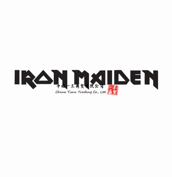 Iron Maidens Band Muziek, Vinyl Gestanst Auto Sticker Sticker