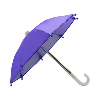 1PC Motorfiets Mobiele Telefoon Houder Parasol Paraplu Draagbare Waterdichte Polyester Mini Paraplu Decoratie Accessoires